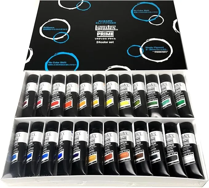 Shuttle Art - アクリル絵の具 ビンテージカラー 25色 絵の具セット の