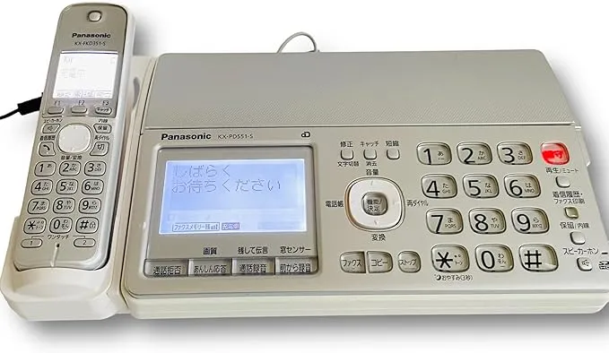 Panasonic - パナソニック　おたっくす コードレスFAX KX-PD503DL-T Amazon.co.jp: パナソニック おたっくす デジタルコードレスFAX
