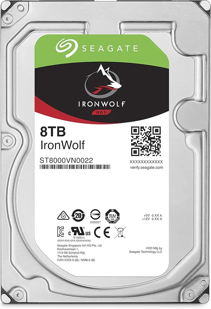 Seagate - IronWolf 8TB ST8000VN0022 の評価 | SHOPSTAFF