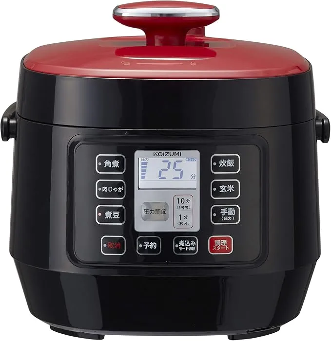 コイズミ(Koizumi) - マイコン電気圧力鍋 1.6L KSC-3501/R の評価 