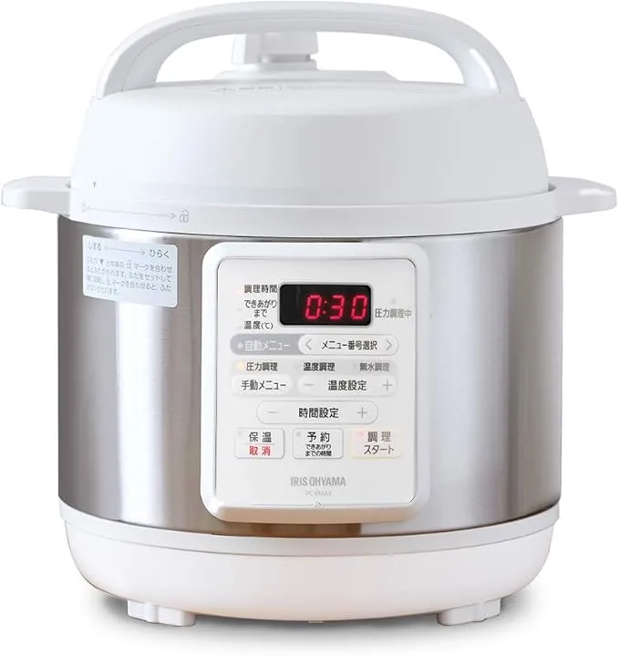 アイリスオーヤマ(IRIS OHYAMA) - 電気圧力鍋 PC-EMA3-W の評価