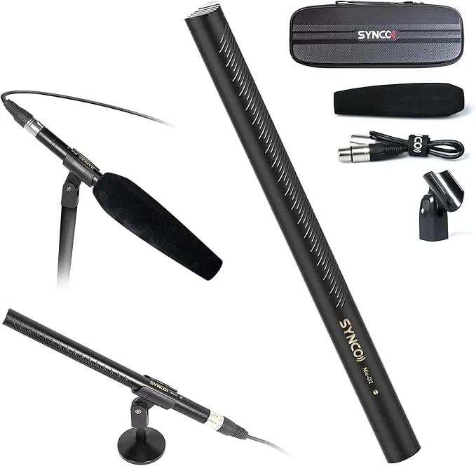 SYNCO D2 ハイパーカーディオイドマイクロホン 61waqwq9UaL._AC_SX679_.webp