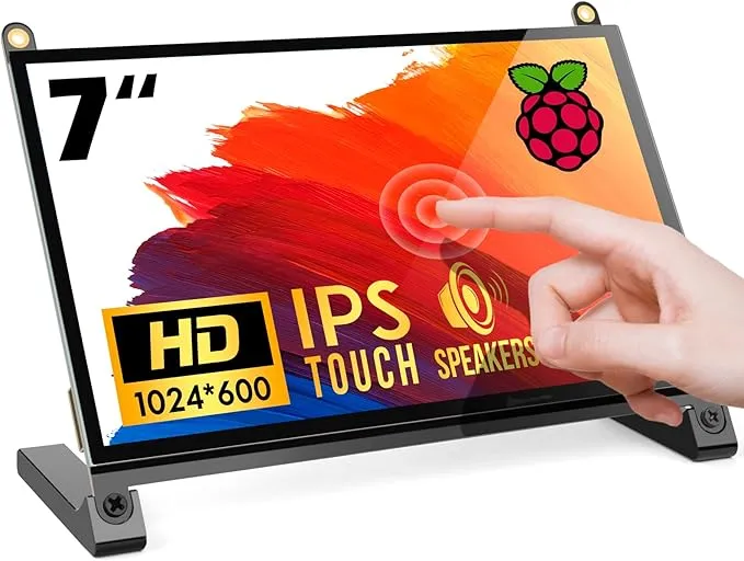 CartReader＋7インチタッチモニター＋ラズパイ4B＋USBコントローラー Amazon.co.jp: Raspberry Pi用 モニター 7インチ 一体型 タッチ