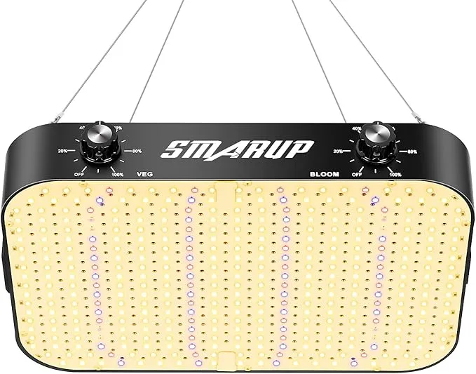 SMARUP - 植物育成ライト 1200W の評価 | SHOPSTAFF