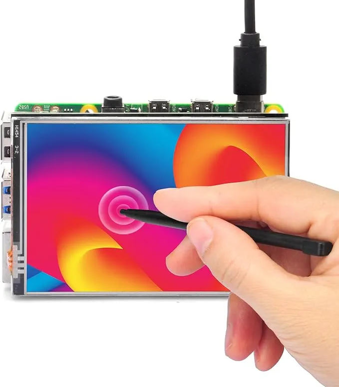 OSOYOO - Raspberry Pi 専用 ラズパイ4 LCD タッチ スクリーン