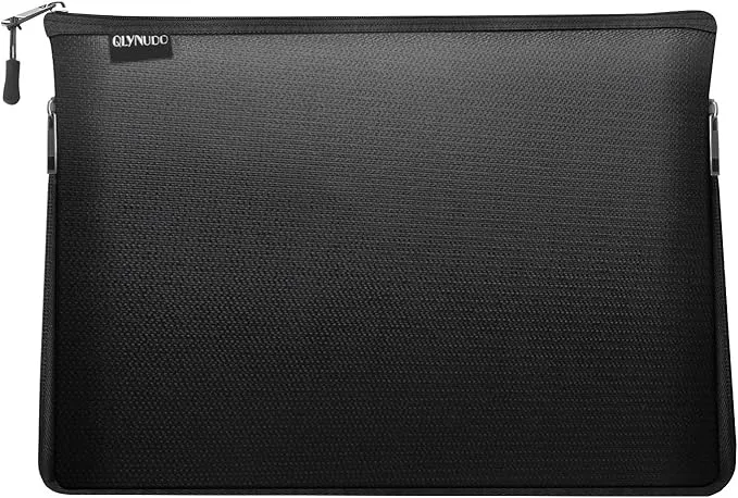 Noiposi - 耐火バッグ、2800℃断熱 耐火ケース 36 x27 x10cm 防水・耐火