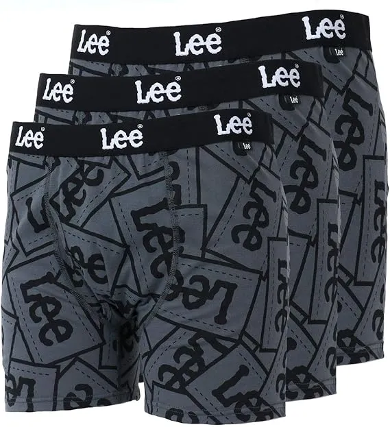 Lee メンズアンダーウェア 6点セット M Lee(リー) - ボクサーパンツ メンズ 3枚セット M-6L 別注 ギフト 前