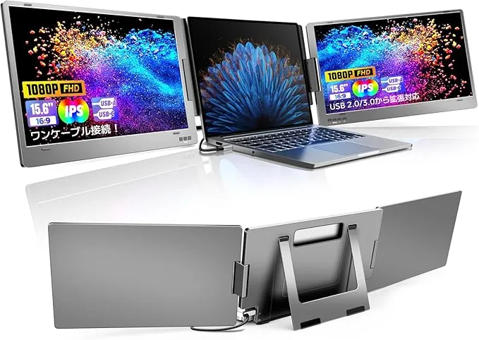 ROADOM - ROADOM デュアルモニター 14インチ モバイルトリプル