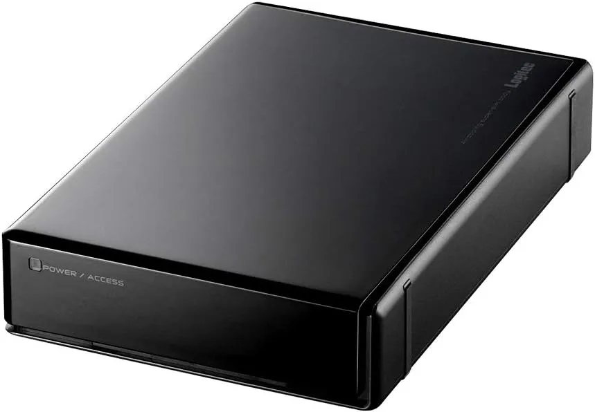 【美品】バッファロー 外付HDD 8TB HD-LE8U3-BB 外付けHDD 8TB バッファロー ポータブル HD-LE8U3-BB 1台 - アスクル