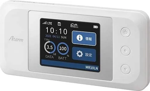 リチャージWiFi T8 本体＋データ残量84GB (365日间) 限定色【T8ブラック】リチャージWiFi 10ギガ/365日 | 国内海外