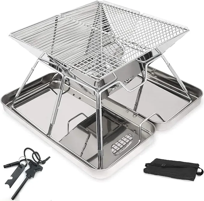 outstand - 焚き火台 二次燃焼 焚火台 ソロ コンパクト バーベキュー