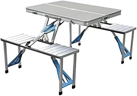 BEIKEMALL - アウトドア テーブル チェア セット キャンプ テーブル