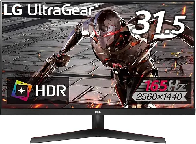 AESNO - AE320QB 32インチ ゲーミングモニター WQHD 2560x1440 165Hz