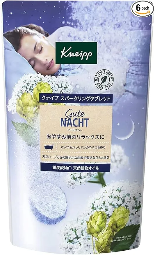 クナイプ　グーテナハト　スパークリングタブレット6錠入　6個セット 917806_left.png