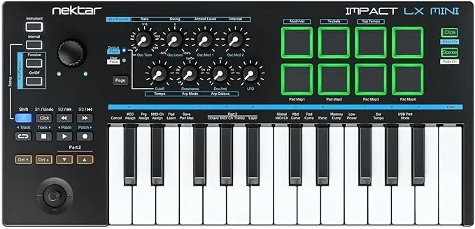 midiplus - X4 mini MIDI キーボードコントローラー ホワイト の評価