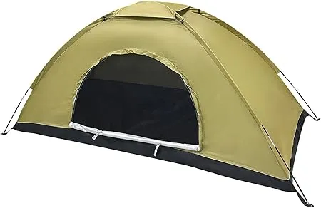 【色:カーキ色】HIKEVICTOR 1人用 ソロテント 軽量 コンパクト 前室 Amazon | HIKEVICTOR 1人用 ソロテント 軽量 コンパクト 前室