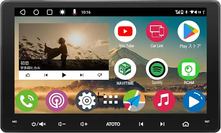 ATOTO - F7 WE 7インチタッチパネルオーディオ一体型ナビ、2DINカー
