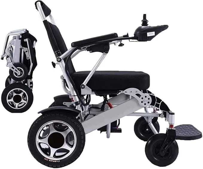 PULASSI - 電動車椅子、折りたたみ式軽量デラックスパワーモビリティ