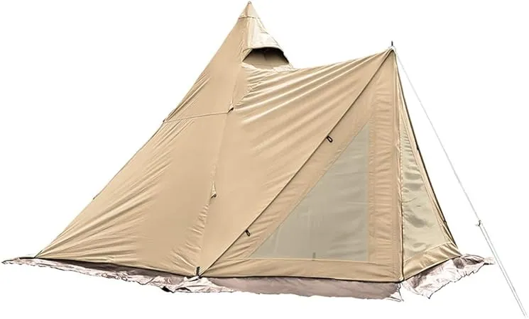 DesertFox - テント コット テント 1人用 ソロテント 4000mm耐水圧 前