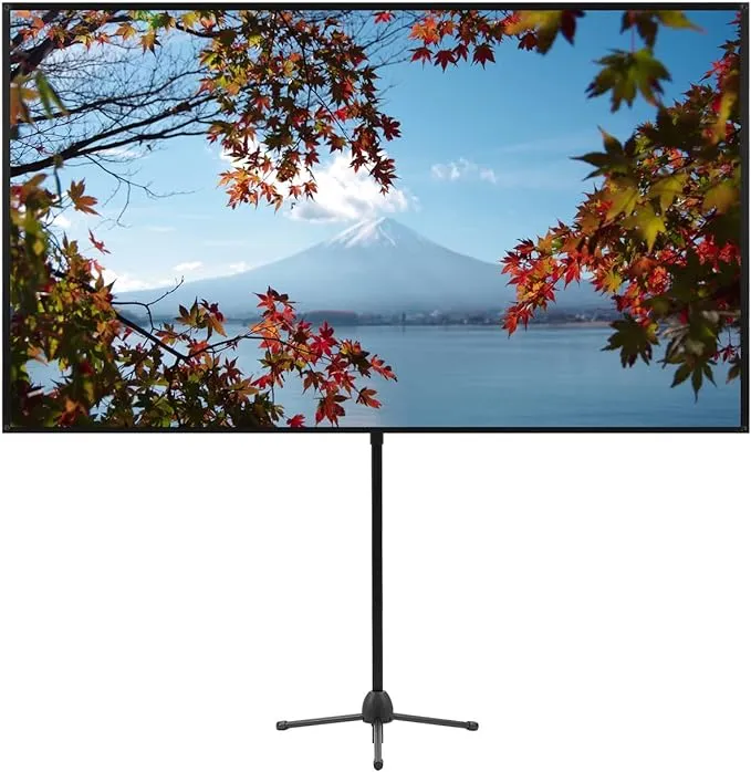 excelimage - プロジェクター スクリーン 自立式 100インチ の
