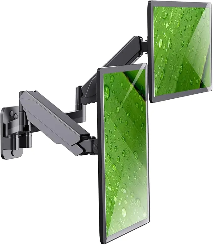 HUANUO - PCモニターアーム デュアル 液晶ディスプレイアーム 2画面 13