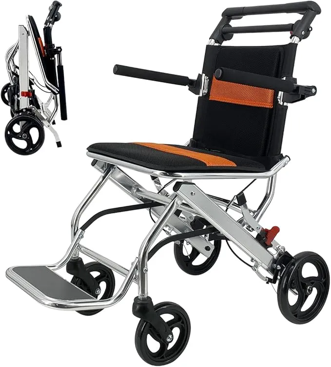 Miugoo - 車椅子 軽量車いす 介助用車いす 折りたたみ収納可能 車椅子