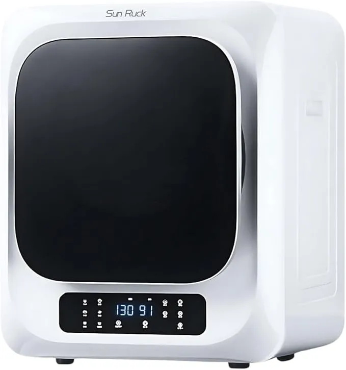 衣類乾燥機 「乾きくん」シリーズ SR-ASMN206-W 当店限定180日延長保証】 Sun Ruck 乾きくん 衣類乾燥機 3kg