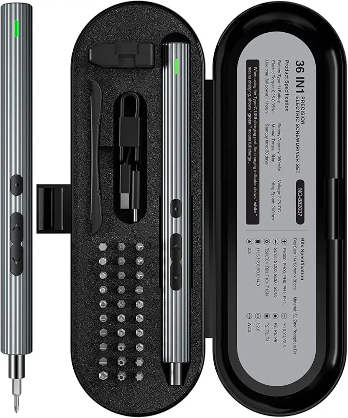 Kingsdun 電動精密ドライバー 36 in 1