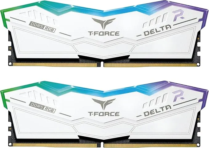 TEAMGROUP - T-Force Delta RGB DDR5 Ram 64GB (2x32GB) 6000MHz PC5