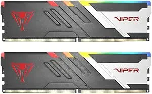 Patriot Memory - Viper Venom RGB DDR5 64GB (2 x 32GB) 5200MHz