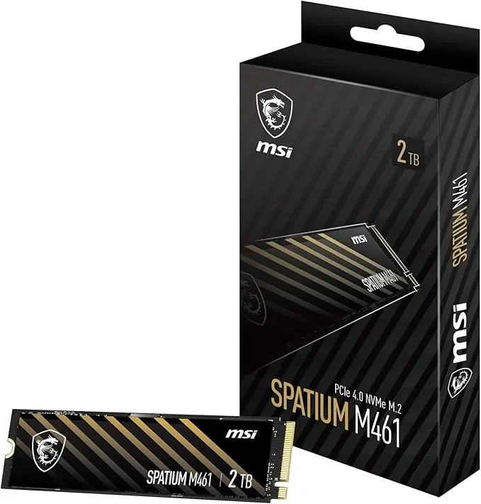 MSI - SPATIUM M480 Pro PCIe 4.0 NVMe M.2 2TB S78-440Q600-P83 の