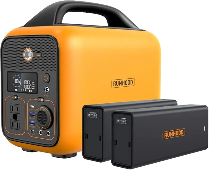 新品 RUNHOODポータブル電源RALLYE600MINI324Wh/600W Amazon.co.jp: RUNHOOD ポータブル電源 RALLYE 600 MINI 324Wh/600W