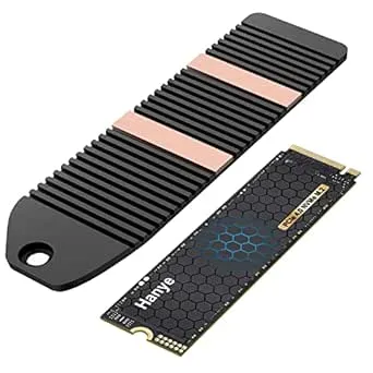 Hanye - HE80 内蔵 SSD 2TB PCIe Gen4x4 M.2 NVMe 2280 ヒートシンク