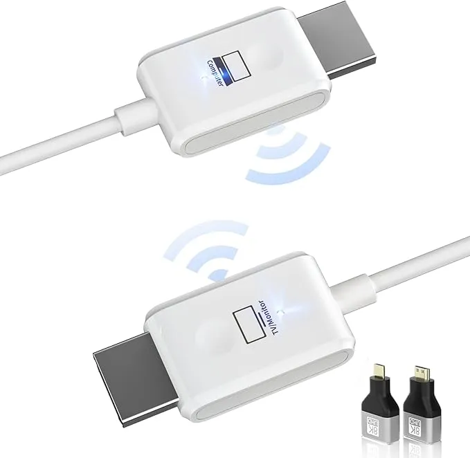 BovBox - ワイヤレス HDMI 送受信機、1080P HD無線HDMI 196