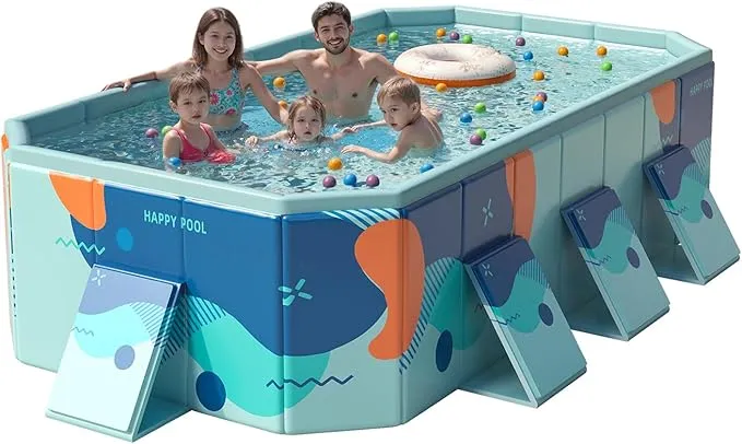 NIANTONG 非膨張式 プール 大型【最新改良 鉄骨構造 頑丈設計