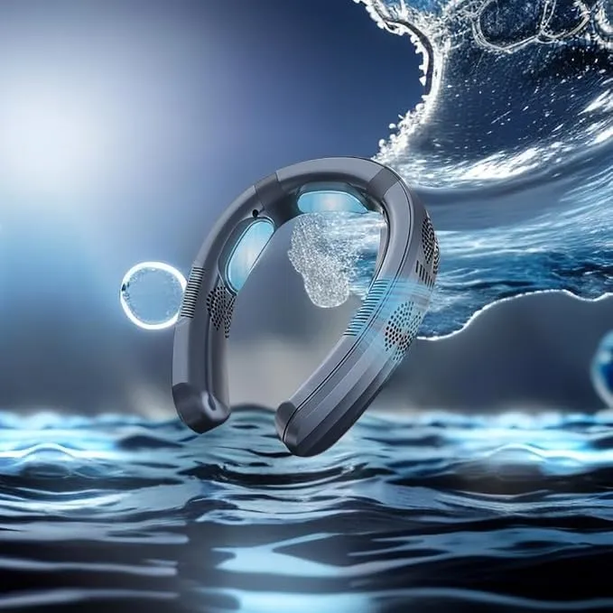 TORRAS - ネッククーラー 冷却プレート 首掛け扇風機 COOLIFY Cyber