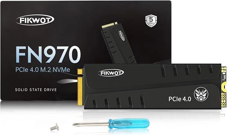 内蔵型SSD FIKWOT FN970 2TB PCIe 4.0 M.2 NVMe SSD Amazon | Fikwot FN970 SSD 2TB M.2 2280 PCIe Gen4 x4 NVMe 1.4