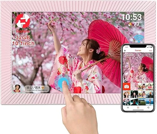 AKImart - FrameoデジタルフォトフレームWiFi 10.1インチ ZN-DP1003 の