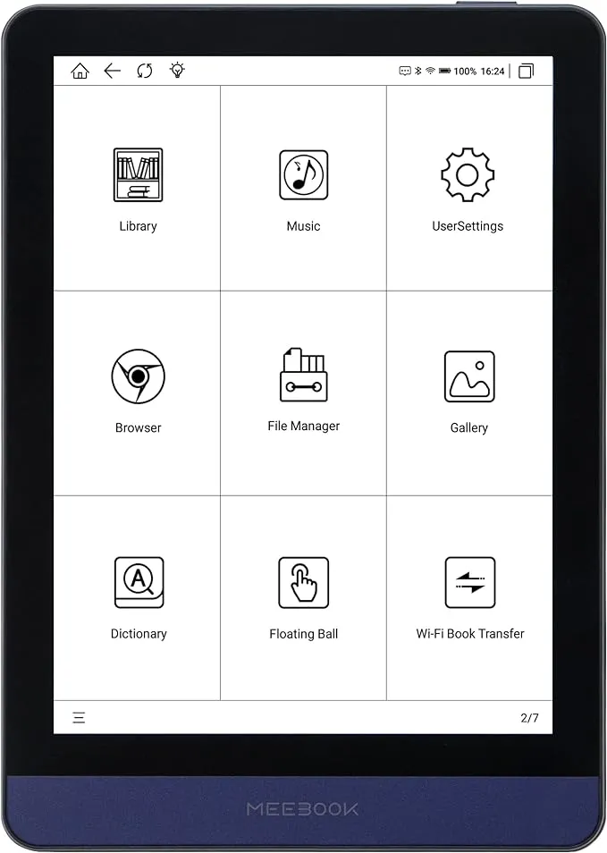 Likebook - M8 7.8インチ電子書籍リーダー の評価 | SHOPSTAFF