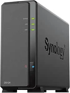 Synology - NASキット 1ベイ DS124/G【ガイドブック付】 の評価