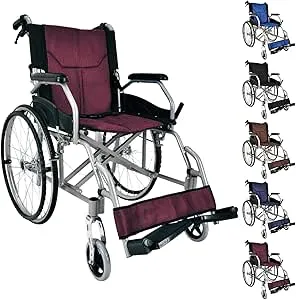 RAKU - 車椅子 自走式 介助式 兼用 20インチ ノーパンクタイヤ