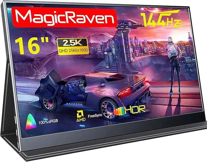 MAGICRAVEN - KEEPTIME モバイルモニター 2.5K 144Hz 16インチ