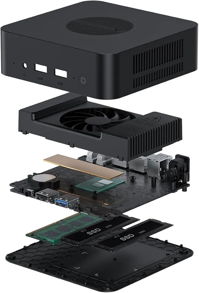 TRIGKEY - ミニPC N95 12世代 Intel mini pc 8GB DDR4 3200MHz