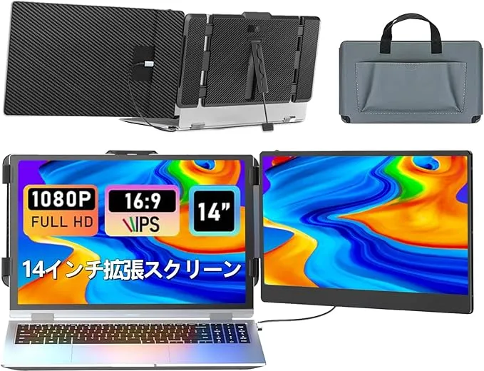 Laptomo - S6 トリプルポータブルモニター の評価 | SHOPSTAFF