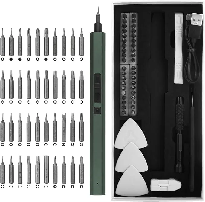 QLoztyse 精密電動ドライバー セット - 50 の 1 E1