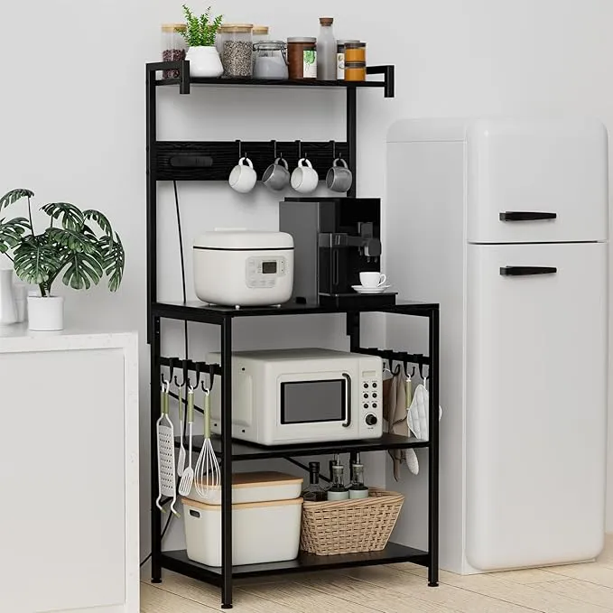 新品✨ キッチンラック レンジ台 W60×D42×H130cm オーク柄 新品✨ キッチンラック レンジ台 W60×D42×H130cm オーク柄 楽天