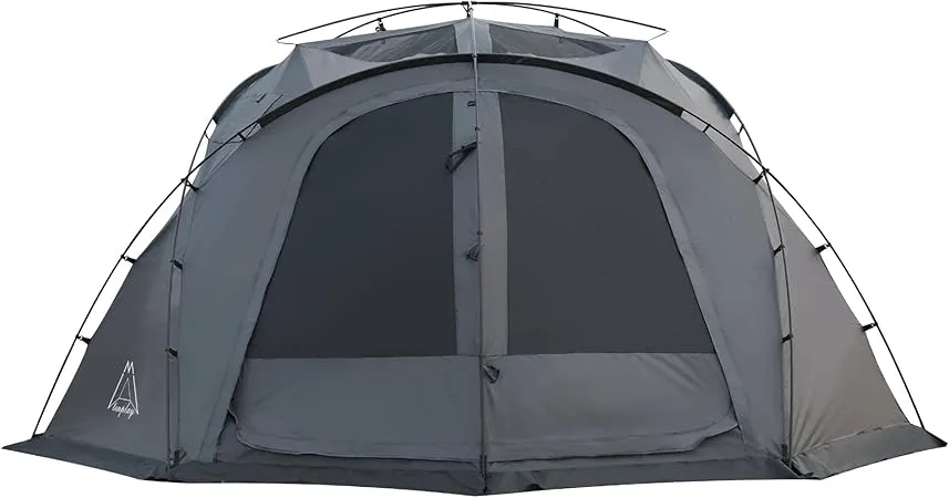 Tenplay - 2024NEW ドームテント 大型 4-6人用 幅385cm高さ200cm