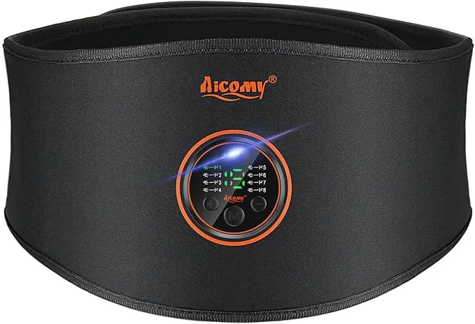 ems 腹筋ベルト ジェルシート不要 筋トレ トレーニングベルト Aicomy Amazon.co.jp: Aicomy 純正品 ems 腹筋ベルト 【ジェルシート
