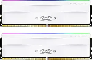 DDR5-6000 CL30 32GBx2 64GB ZENITH RGB 白 Silicon Power（シリコンパワー） DDR5 64GB(32GB×2) デスクトップ用