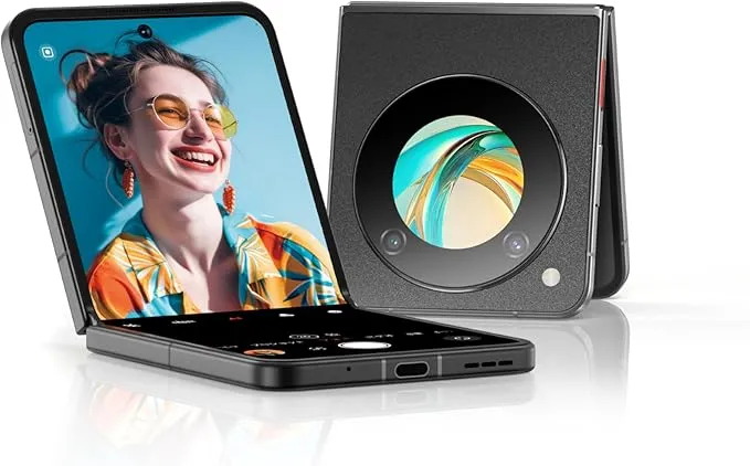 【新品未開封】nubia Flip 5G 本体 ブラック Amazon | nubia Flip 5G ブラック 折りたたみスマホ 6.9インチ